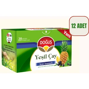 Yeşil Çay Açai-Ananaslı 12'li