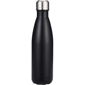CKR2053 Paslanmaz Çelik 500 ml Şişe Termos Siyah
