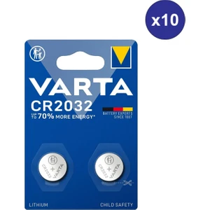 Cr 2032 Lityum Düğme Pil 20'li
