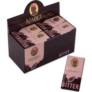 Mabel Çikolata 13,5g. Bitter Tablet Kutu (36 Adet)