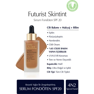 Estee Lauder Futurist Skintint Serum Fondöten 30ML - SPF20 Renk: 4n2 Spiced Sand