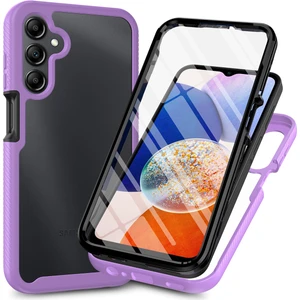 Cool-M Case Samsung Galaxy A05S 4g Pc+Tpu Pet Screen Film ile Çizgiye Döküm Anti Telefon Kapağı (Yurt Dışından)