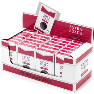 Smocer Extra Süzer Sağlığınız İçin Slim/Ultra Slim Sigaralar Için Filtre Ağızlığı (25X24) 600'Lü Paket