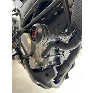 X Factory Cf Moto 150 Nk / 250 Nk 2016-2023 Uyumlu Motor Koruma Takozu Siyah