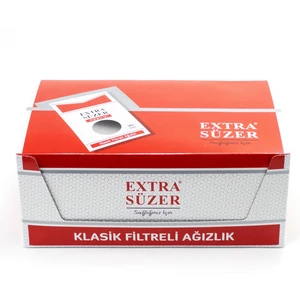 Smocer Extra Süzer Sağlığınız İçin 8mm Klasik Sigaralar Için Filtre Ağızlığı (24X30) 720'LI Paket