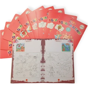 Renk Avcısı Boyama Kitabı 10 Kitap Set