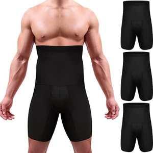 Inner Vision Karın Kontrol Bodysuit ve İç Çamaşırı Fitness Vücut Şekillendirici 3 Boyutlu Erkek Duble Korse Boxer