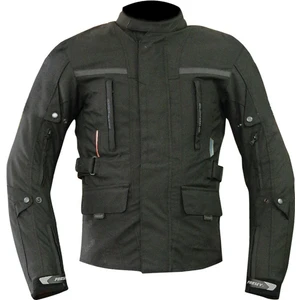 7152 Uzun Siyah Motosiklet Mont