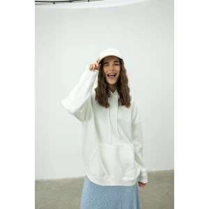 Oversize Kapüşonlu Sweatshirt