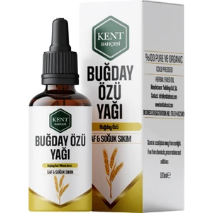 Kent Bahçesi Buğday Özü Yağı Soğuk Sıkım 100 ml