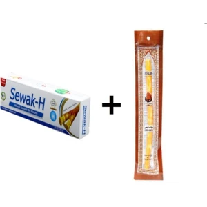 Sewak-H 80 gr Misvak Özlü Diş Macunu ve Misvak Seti