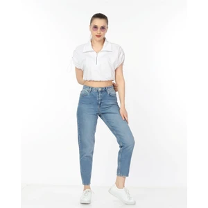 CEDY DENIM Kadın Yüksek Bel Soho Boyfriend Jean C599