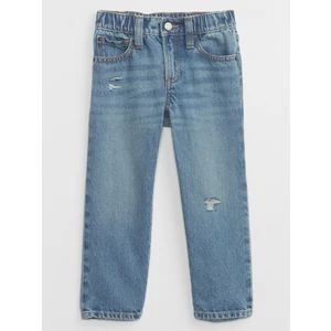Erkek Bebek Mavi Original Distressed Straight Washwell™ Jean Pantolon