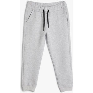 Basic Jogger Eşofman Altı Beli Bağlamalı Cepli