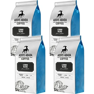Addis Ababa Coffee Coffee Lemmu Çekirdek Kahve 4 x 225 gr