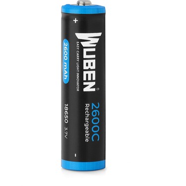 Wuben 18650 3.7V 2600 Mah Li-Ion Şarjlı Pil Fiyatı