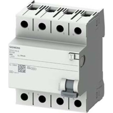Siemens Trifaze 3 Faz+Nötr 40A 300MA 400V A Tipi Kaçak Akım Fiyatı