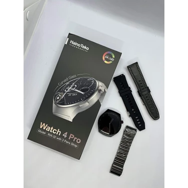 Agm Teknoloji Haino Teko Watch 4 Pro RW32 Curved Amoled Ekran 3 Kordon Akıllı