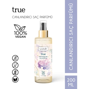 Luur Cosmetics & More True Saç Parfümü 200