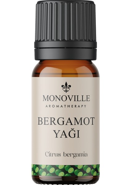 Bergamot Uçucu Yağı 10 ml %100 Saf Ve Doğal ( Bergamot Essential Oil )