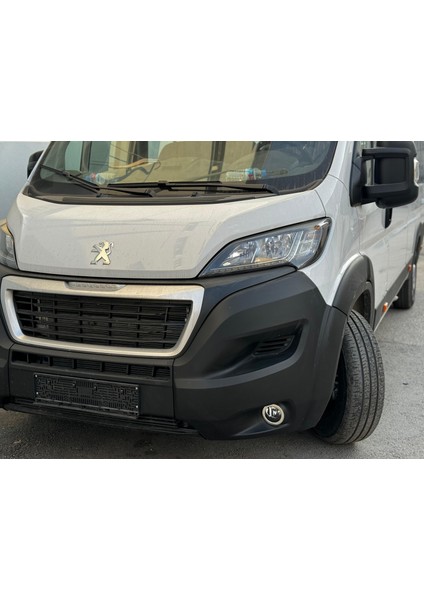 Fiat Ducato Krom Sis Çerçevesi 2 Parça 2014> Paslanmaz Çelik