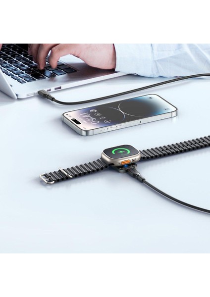 CH-2061 Apple Watch Akıllı Saat Kablosuz Şarj Cihazı