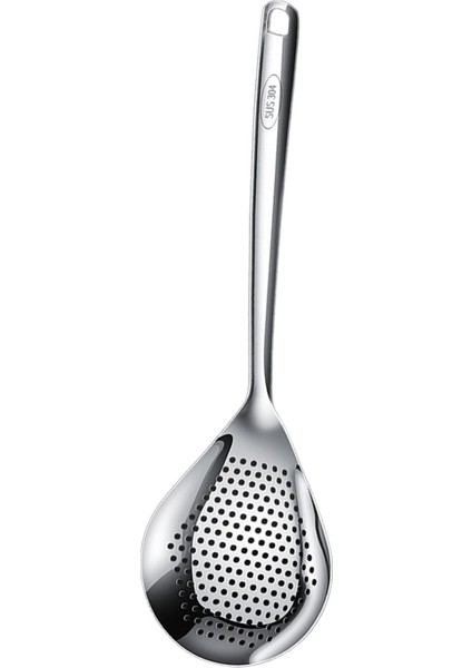 Erişte Büyük Drenaj Için 304 Paslanmaz Çelik Skimmer Oluklu Kaşık (Yurt Dışından)