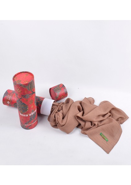 Krınkıl Şal, Nefes Alan, Esnek ve Kolay Şekil Alabilen Hafif Tasarım, Viskon, Özel Tasarım Ambalaj modelleri