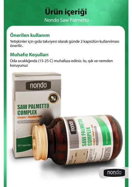 Saw Palmetto Complex fiyatları