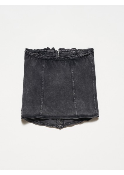 20662 Yıkamalı Korse Top-Antrasit fiyatları