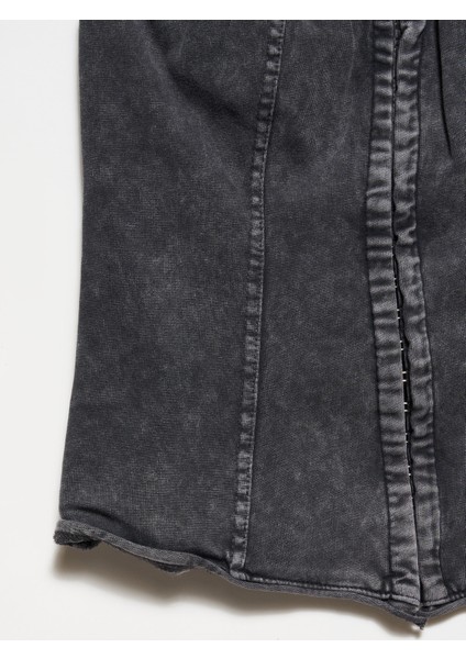 20662 Yıkamalı Korse Top-Antrasit modelleri