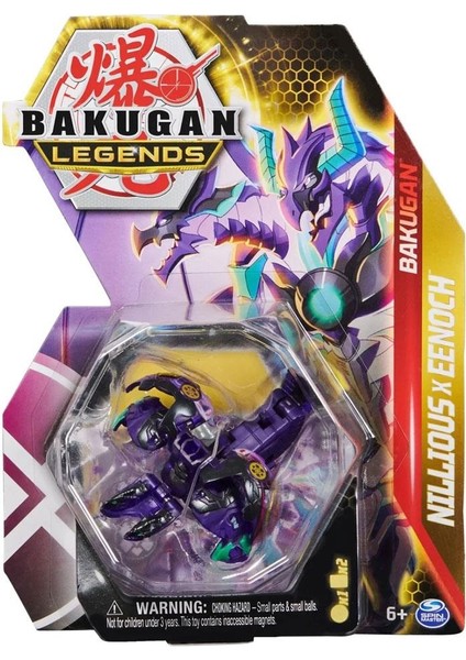 Spin Master Bakugan Legends Çekirdek Topu 6066093 20140517 Nillious Eenoch,figür Oyuncak