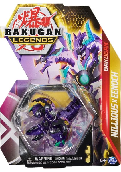 Spin Master Bakugan Legends Çekirdek Topu 6066093 20140517 Nillious Eenoch,figür Oyuncak