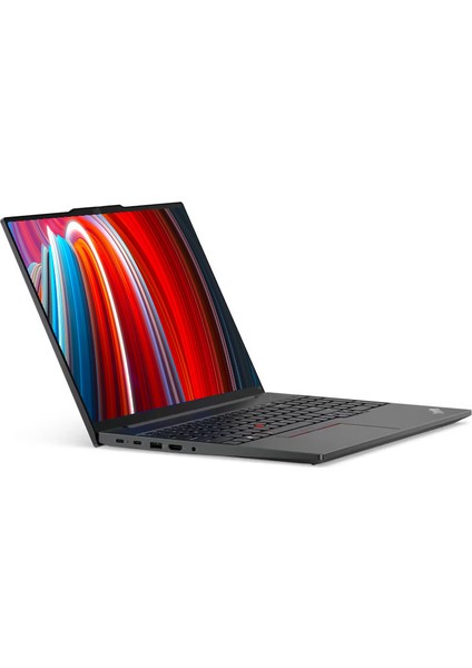 Thinkpad E16 Gen1 Amd Ryzen™ 7 7730U 16 GB 512GB SSD 16" Dos Wuxga IPS Dizüstü Bilgisayar TB21JT0017TX06+WEBLEGELSINÇANTA