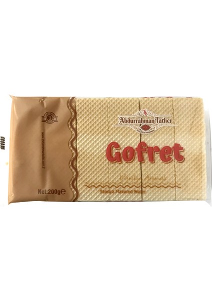 Gofret Vanilyalı 200 gr x 30 Adet