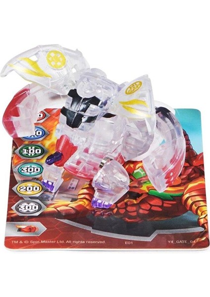 Spin Master Bakugan Legends Çekirdek Topu 6066093 20140514 Dragonoid Tretorous (Gri),figür Oyuncak