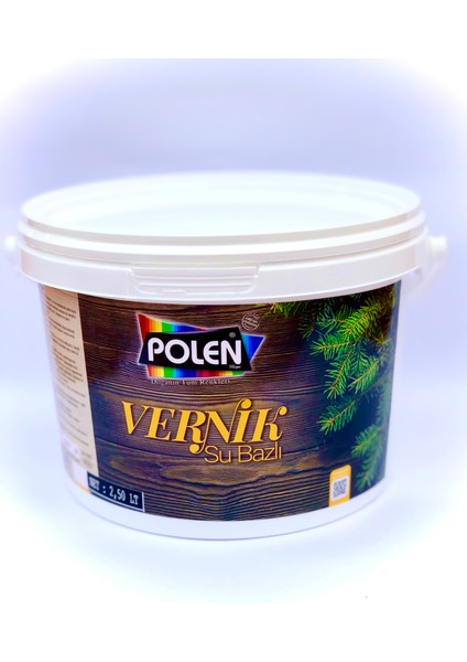 Su Bazlı Ahşap Vernik 2,5 Kg