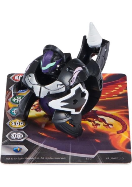 Spin Master Bakugan Legends Çekirdek Topu 6066093 20140519 Cyndeous Skorporos (Siyah),figür Oyuncak