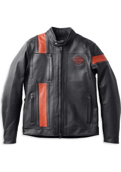 Harley-Davidson Men's Hwy-100 Waterproof Leather Jacket