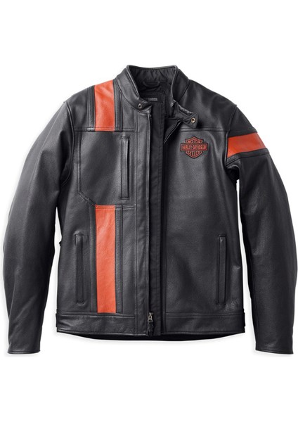 Harley-Davidson Men's Hwy-100 Waterproof Leather Jacket