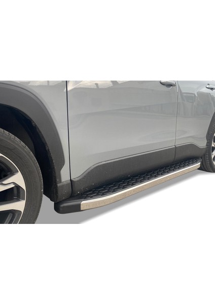 Omsa Toyota Corolla Cross Blackline Yan Basamak Krom 2022 ve Sonrası modelleri