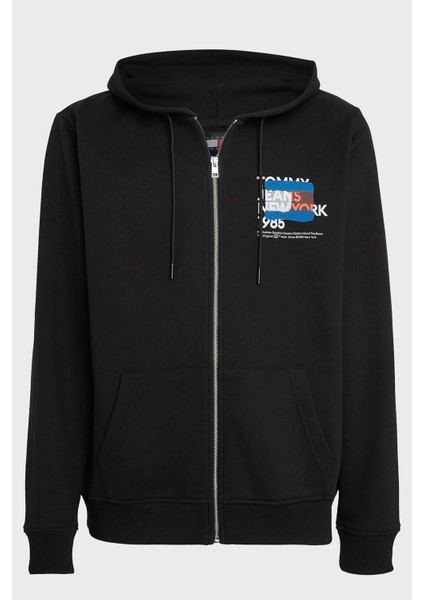 Pamuklu Regular Fit Kapüşonlu Sweat Erkek Sweat DM0DM18397 Bds