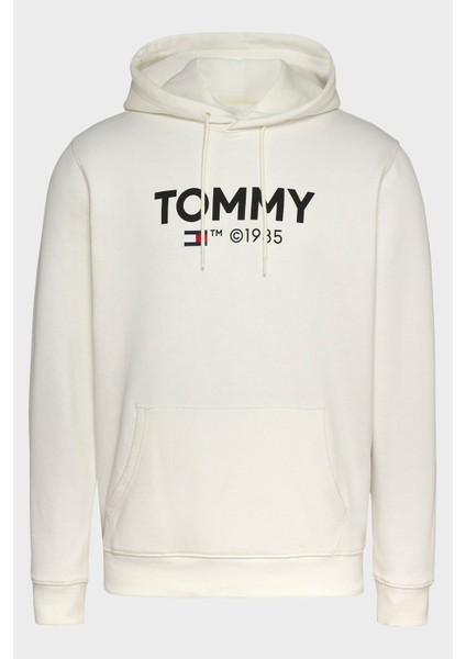 Tommy Jeans Pamuklu Regular Fit Kapüşonlu Sweat Erkek Sweat DM0DM18864 Ybh