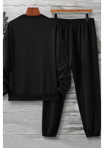 Only Trendwear Unisex Aleman Rapero Baskılı Bisiklet Yaka Eşofman Takımı fiyatları