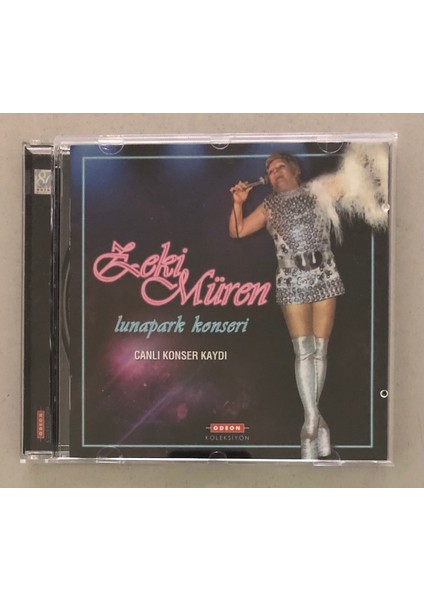 Zeki Müren Lunapark Konseri Canlı Konser Kaydı CD (Orjinal Dönem Baskı)