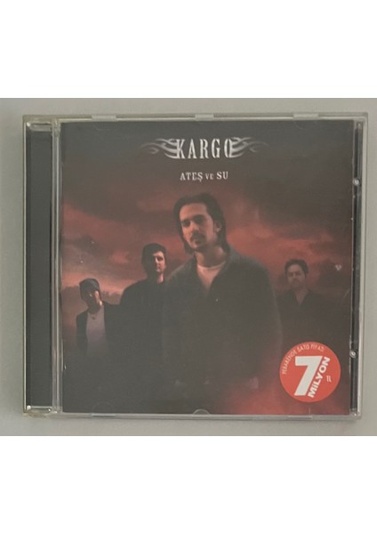 Kargo Ateş ve Su CD (Orjinal Dönem Baskı)