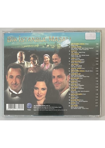 Bir Istanbul Masalı Dizi Müzikleri CD Kıraç & Funda Arar