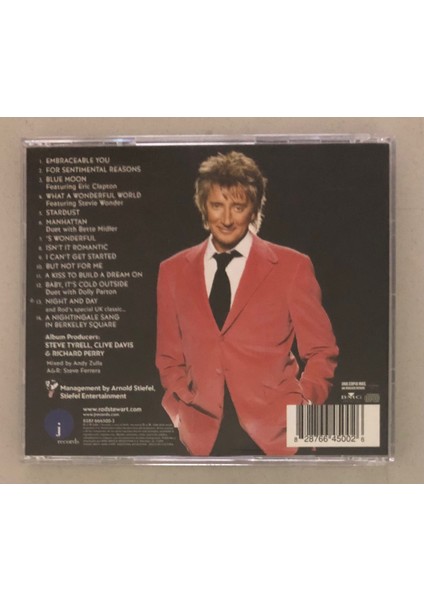 Rod Stewart Stardust The Great American Songbook Volume Iıı CD (Orjinal 2004 Dönem Baskı)