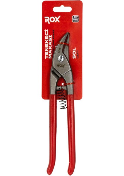 0250 Sac Kesme Makası Yaylı 10" 250 mm (Sol Kesim)