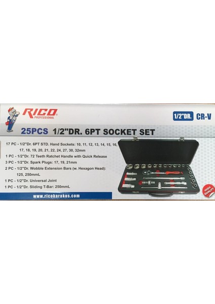 Lokma Takımı 25 Parça 1/2 Rico Lokma Takımı 6 Köşe fiyatları